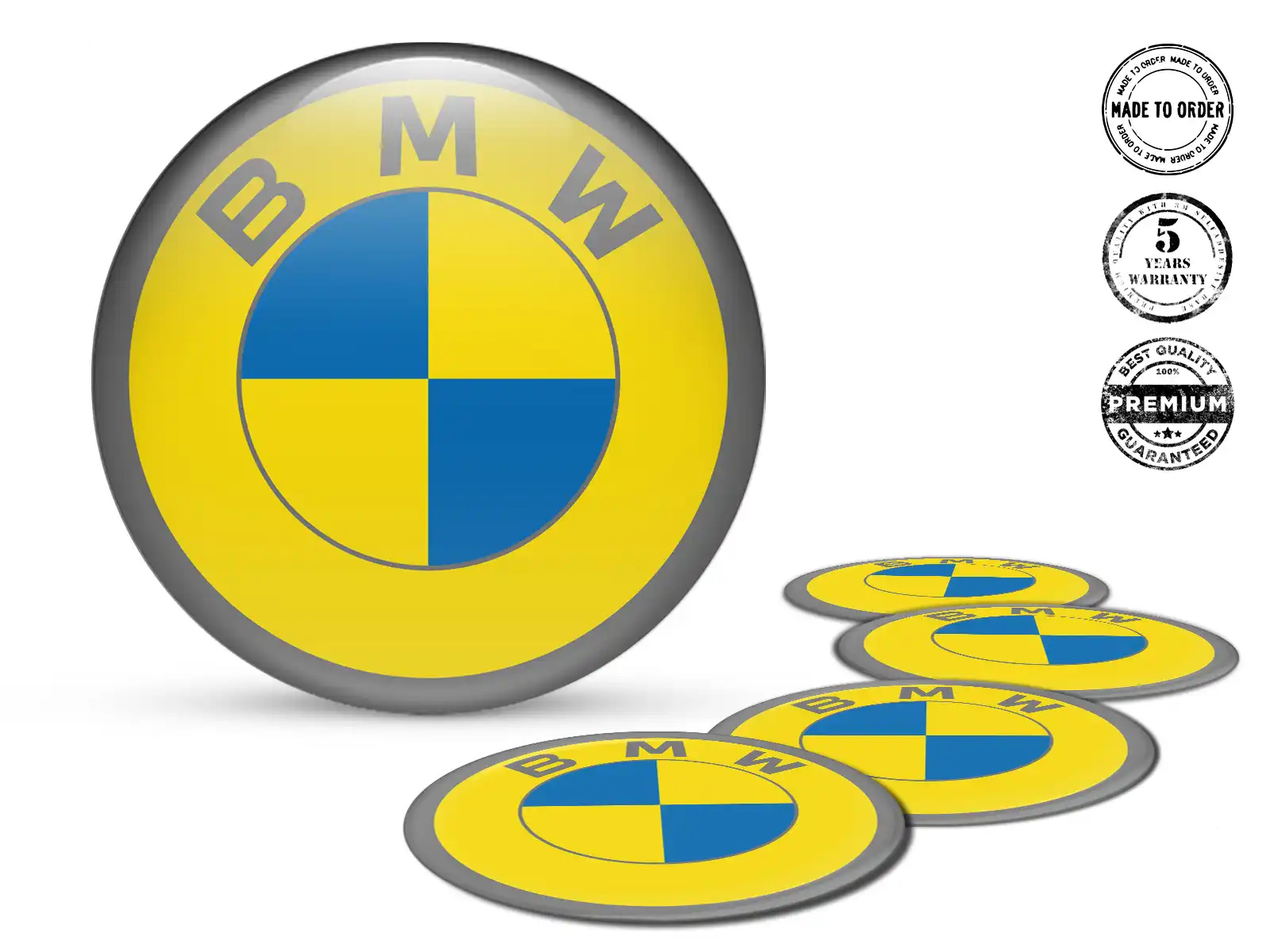 BMW Decalcomania Ruota Logo Label Gravitational Cascade